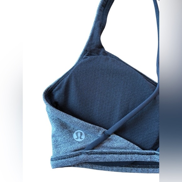 Lululemon Athletica, Free To Be Zen Bra, Gray & Black, Size 8 🏃♀️➡️ - Picture 2 of 9